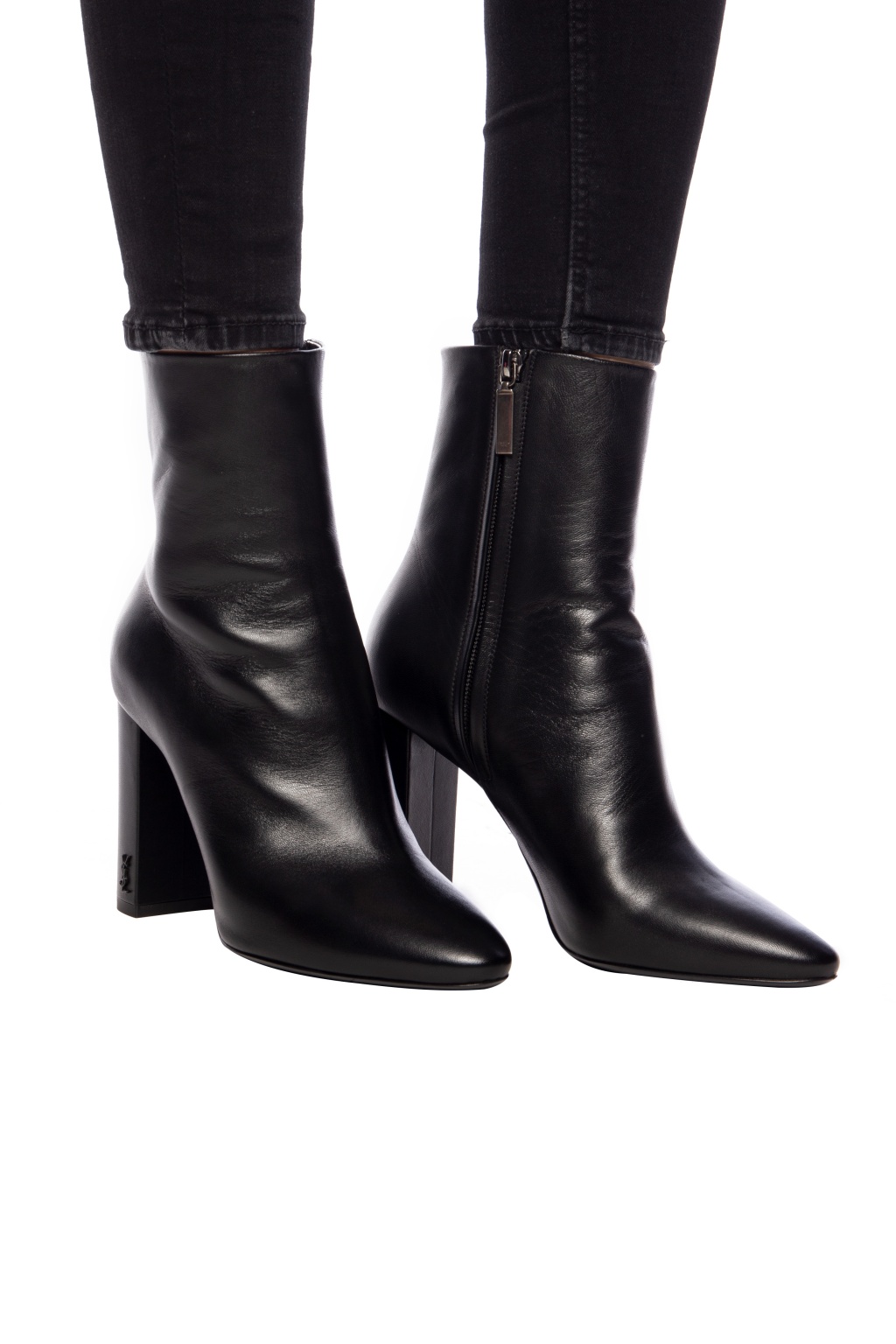 saint laurent high heel boots